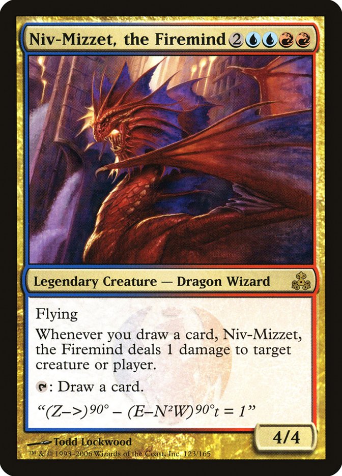 Niv-Mizzet, the Firemind [Guildpact] | Nerdhalla Games