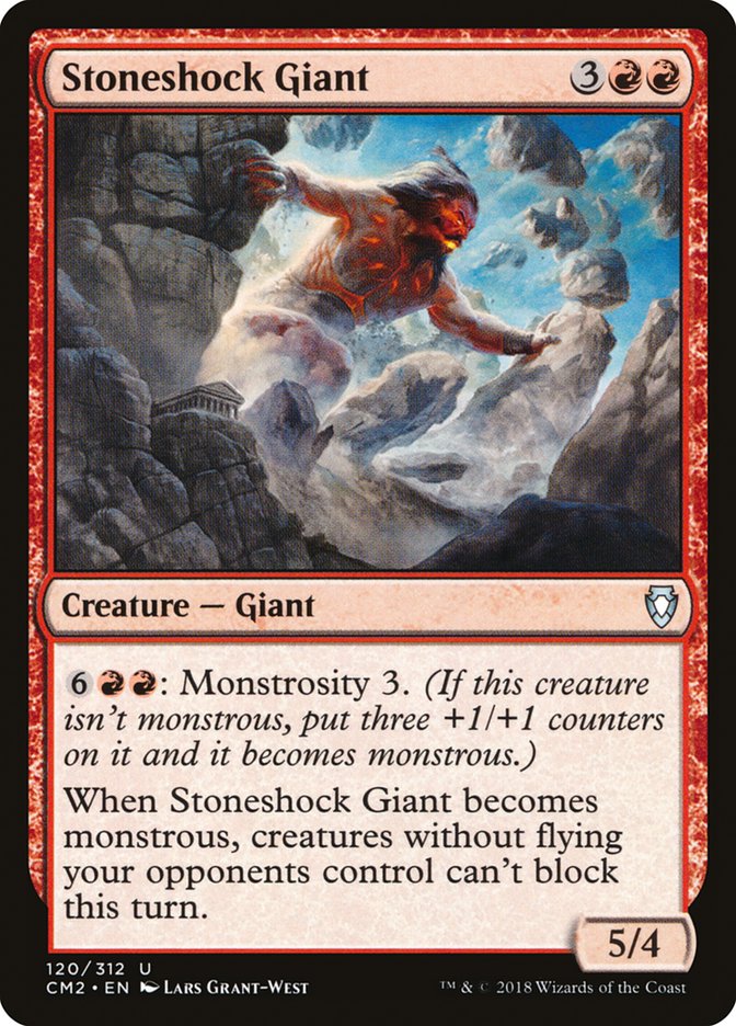 Stoneshock Giant [Commander Anthology Volume II] | Nerdhalla Games