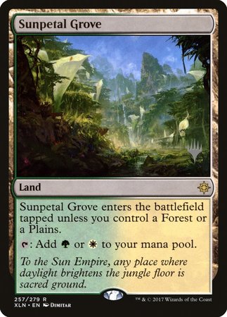 Sunpetal Grove [Ixalan Promos] | Nerdhalla Games