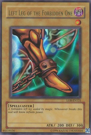 Left Leg of the Forbidden One [LOB-EN121] Ultra Rare | Nerdhalla Games