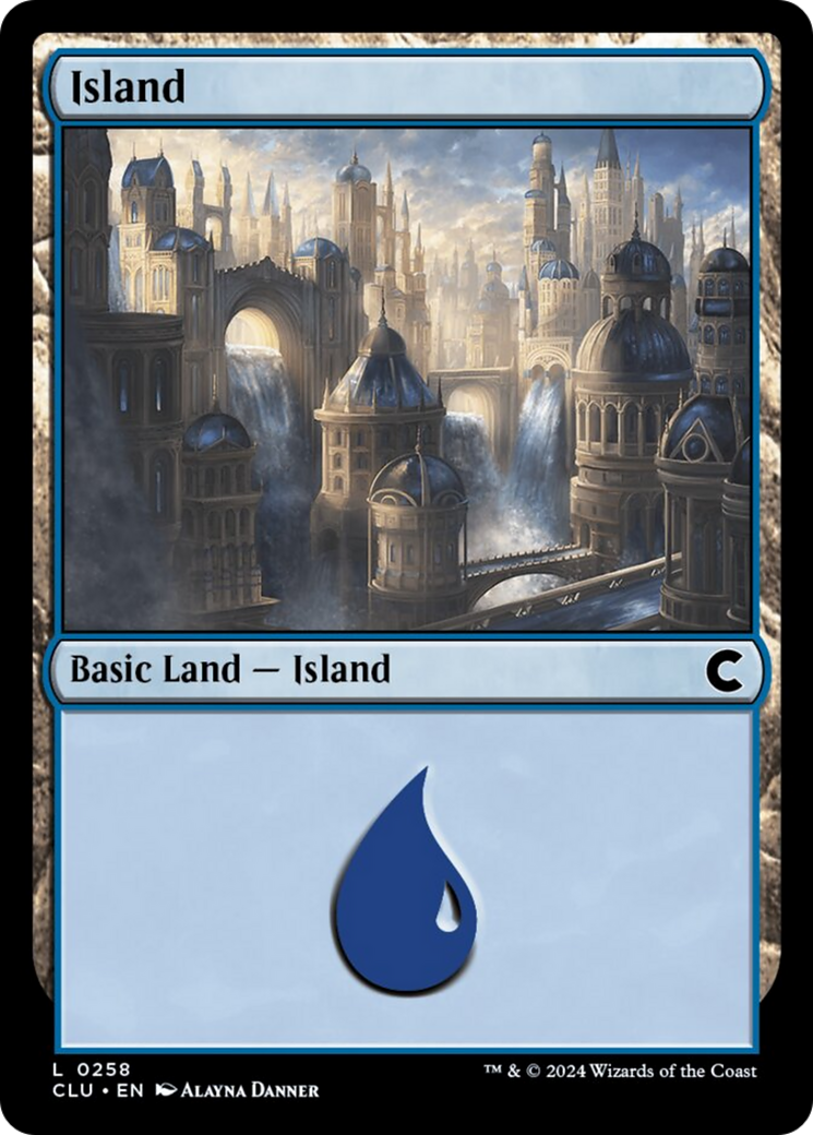 Island (0258) [Ravnica: Clue Edition] | Nerdhalla Games