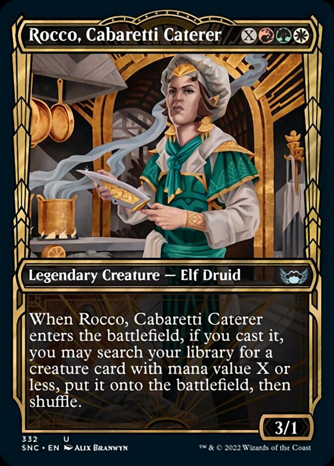 Rocco, Cabaretti Caterer (Showcase Golden Age) [Streets of New Capenna] | Nerdhalla Games