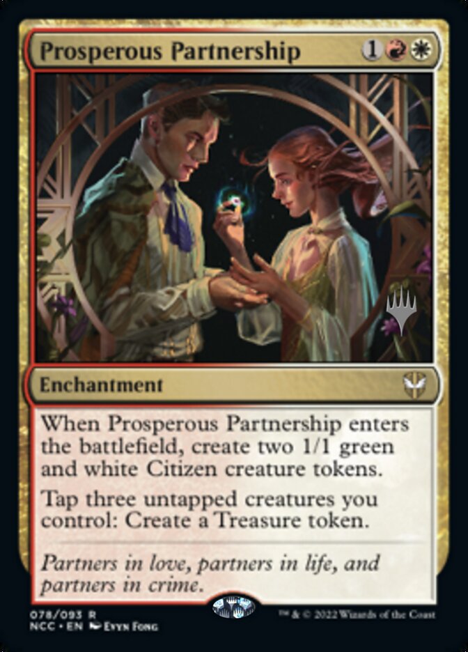 Prosperous Partnership (Promo Pack) [Streets of New Capenna Commander Promos] | Nerdhalla Games