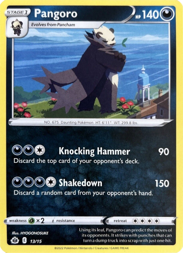 Pangoro (13/15) [McDonald's Promos: Match Battle] | Nerdhalla Games