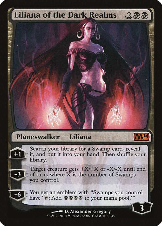 Liliana of the Dark Realms [Magic 2014] | Nerdhalla Games