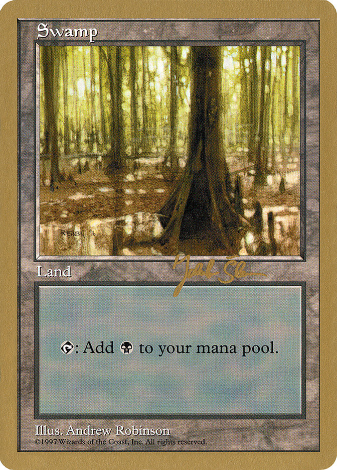 Swamp (js439) (Jakub Slemr) [World Championship Decks 1997] | Nerdhalla Games