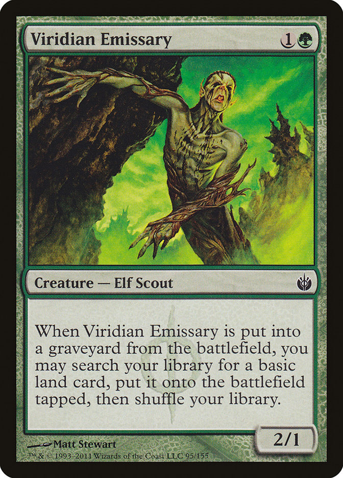 Viridian Emissary [Mirrodin Besieged] | Nerdhalla Games