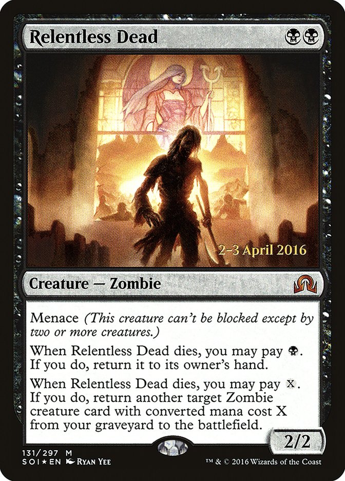 Relentless Dead [Shadows over Innistrad Prerelease Promos] | Nerdhalla Games