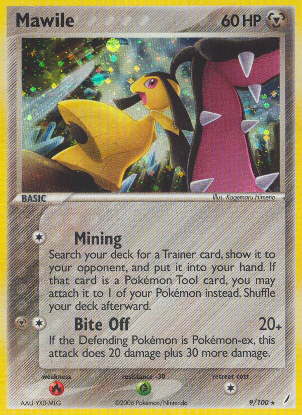 Mawile (9/100) [EX: Crystal Guardians] | Nerdhalla Games