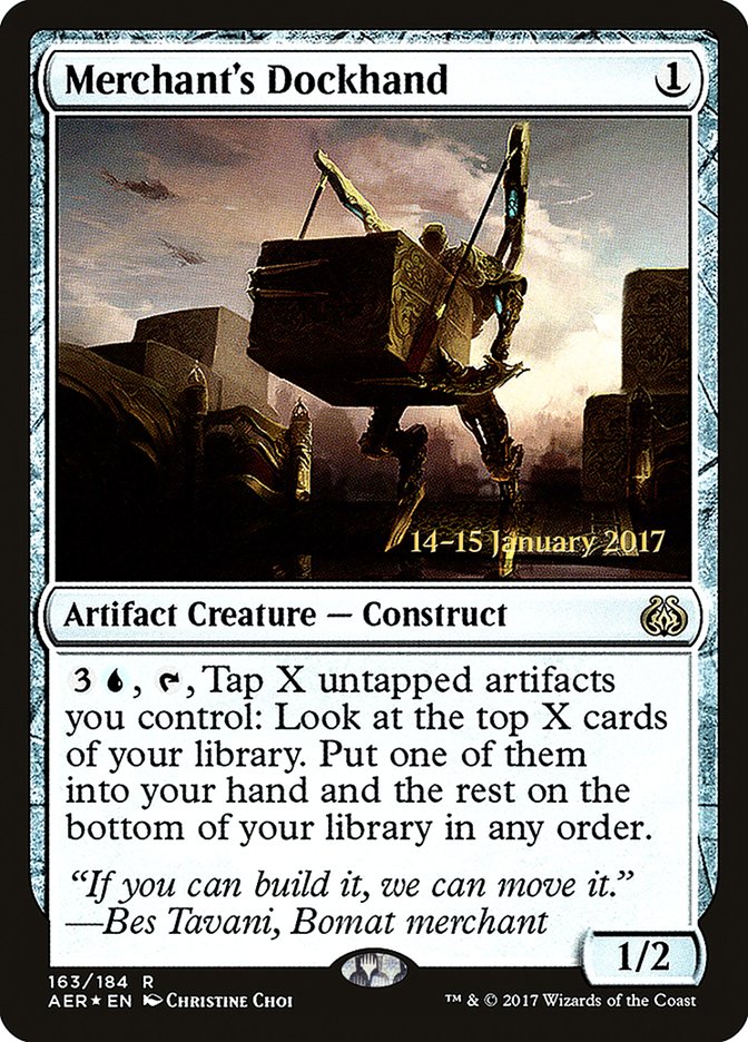 Merchant's Dockhand  [Aether Revolt Prerelease Promos] | Nerdhalla Games