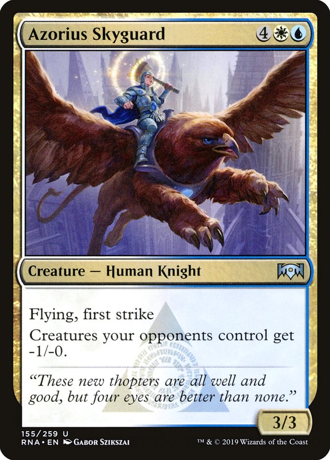 Azorius Skyguard [Ravnica Allegiance] | Nerdhalla Games