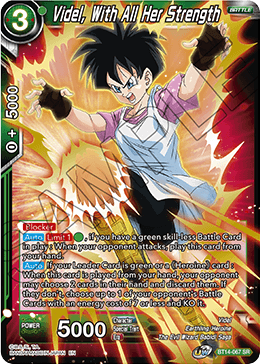 Videl, With All Her Strength (BT14-067) [Cross Spirits] | Nerdhalla Games