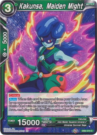 Kakunsa, Maiden Might (Reprint) (DB2-073) [Battle Evolution Booster] | Nerdhalla Games