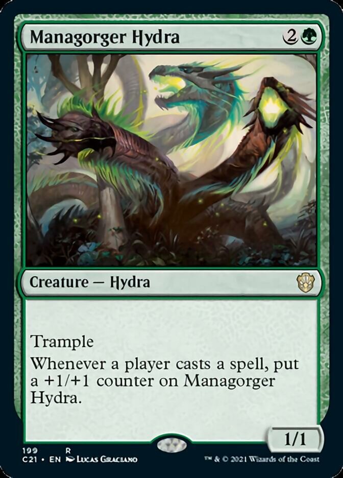 Managorger Hydra [Commander 2021] | Nerdhalla Games