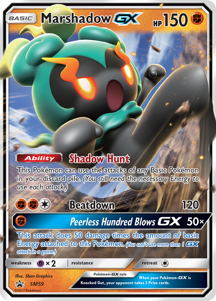 Marshadow GX (SM59) [Sun & Moon: Black Star Promos] | Nerdhalla Games