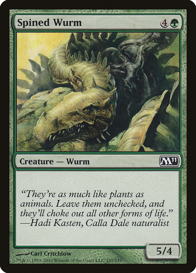 Spined Wurm [Magic 2011] | Nerdhalla Games