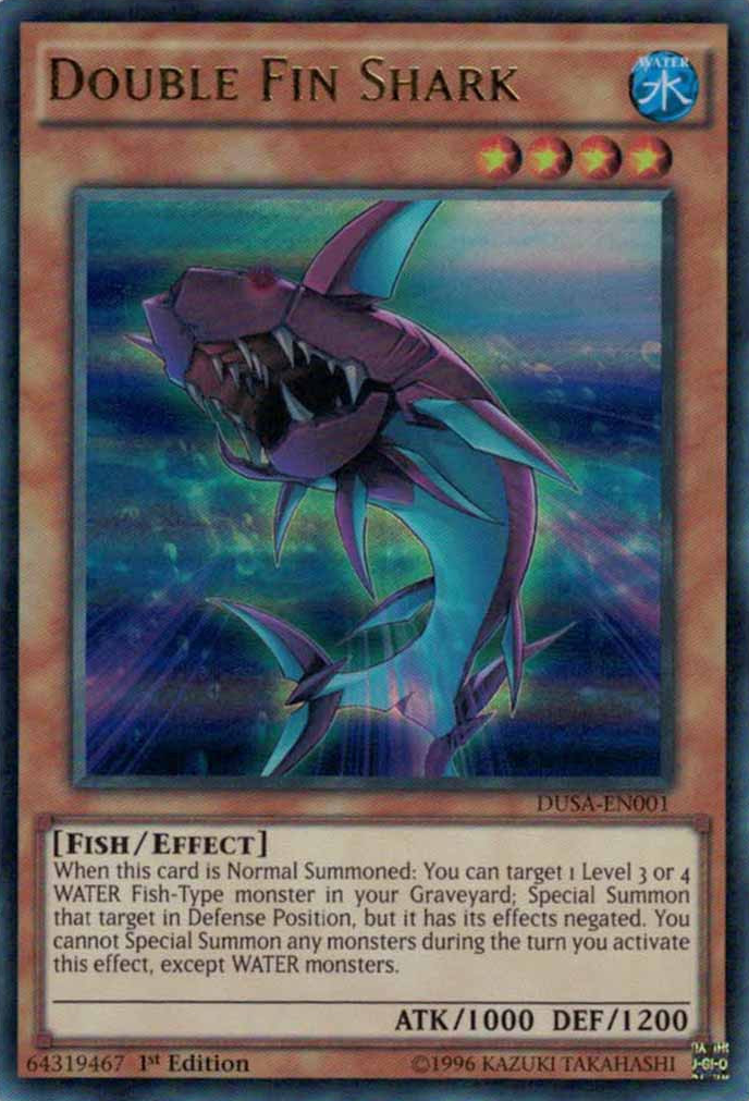 Double Fin Shark [DUSA-EN001] Ultra Rare | Nerdhalla Games