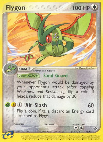 Flygon (15/97) [EX: Dragon] | Nerdhalla Games