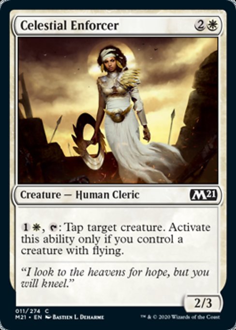 Celestial Enforcer [Core Set 2021] | Nerdhalla Games