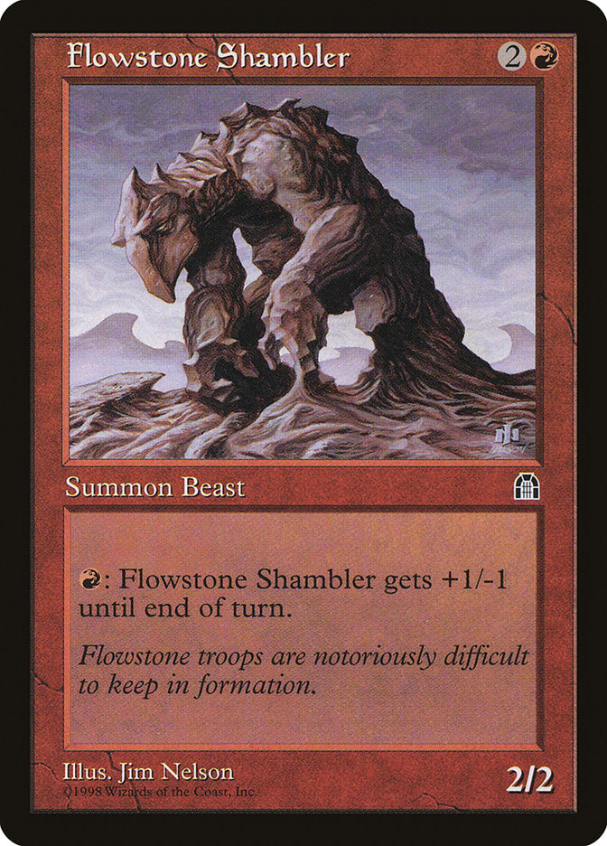 Flowstone Shambler [Stronghold] | Nerdhalla Games