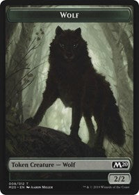 Zombie // Wolf Double-Sided Token [Game Night 2019 Tokens] | Nerdhalla Games