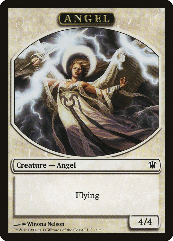 Angel [Innistrad Tokens] | Nerdhalla Games