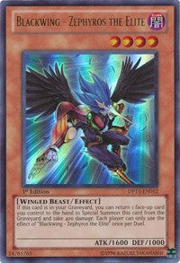 Blackwing - Zephyros the Elite [DP11-EN012] Ultra Rare | Nerdhalla Games