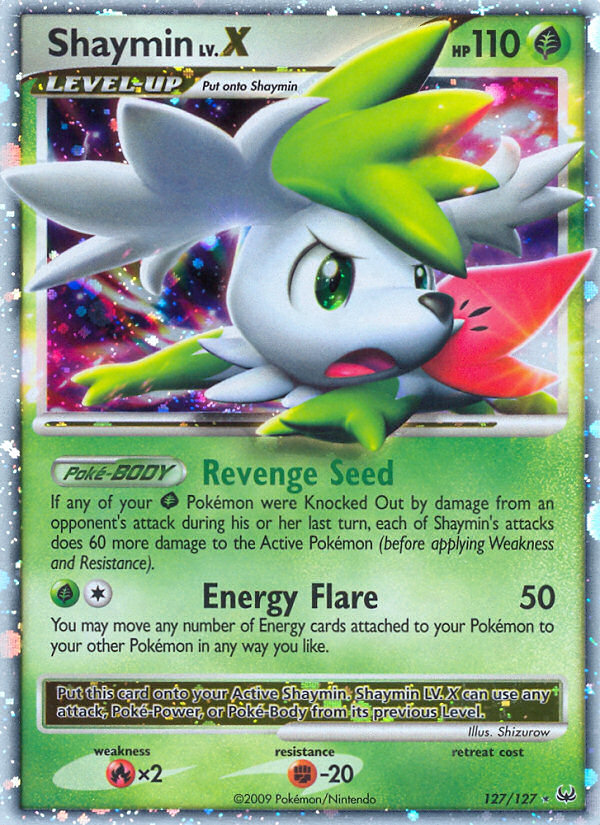 Shaymin LV.X (127/127) [Platinum: Base Set] | Nerdhalla Games