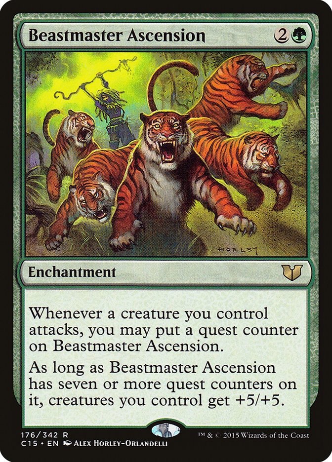 Beastmaster Ascension [Commander 2015] | Nerdhalla Games