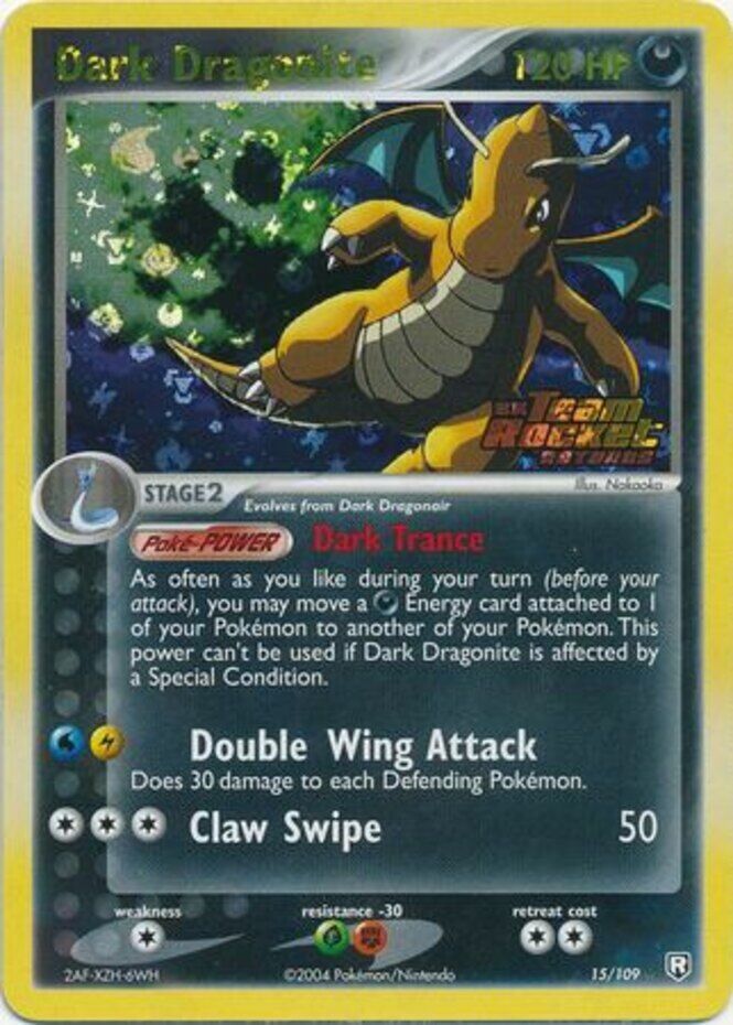 Dark Dragonite (15/109) (Stamped) [EX: Team Rocket Returns] | Nerdhalla Games