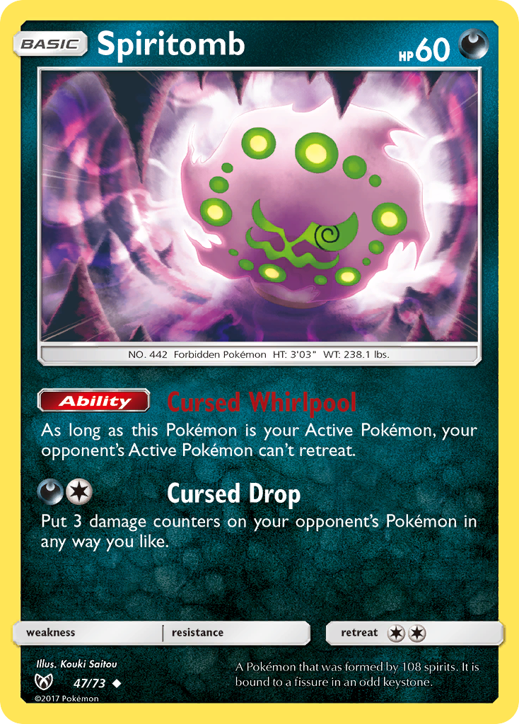 Spiritomb (47/73) [Sun & Moon: Shining Legends] | Nerdhalla Games