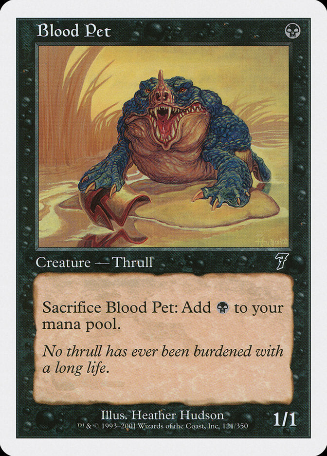 Blood Pet [Seventh Edition] | Nerdhalla Games