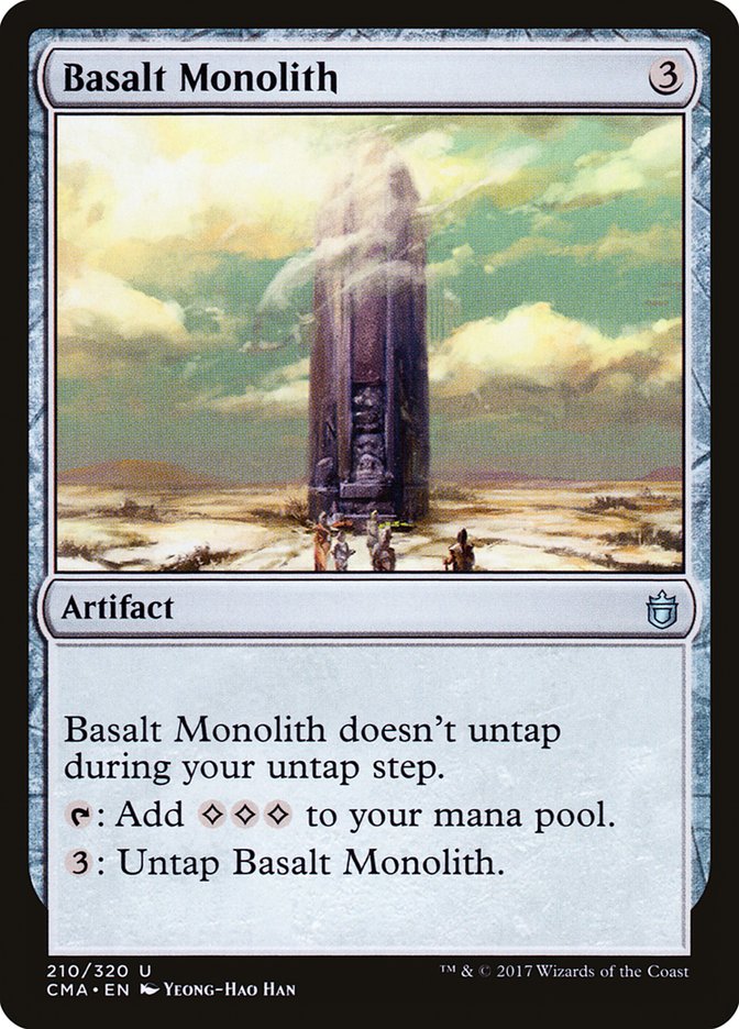 Basalt Monolith [Commander Anthology] | Nerdhalla Games