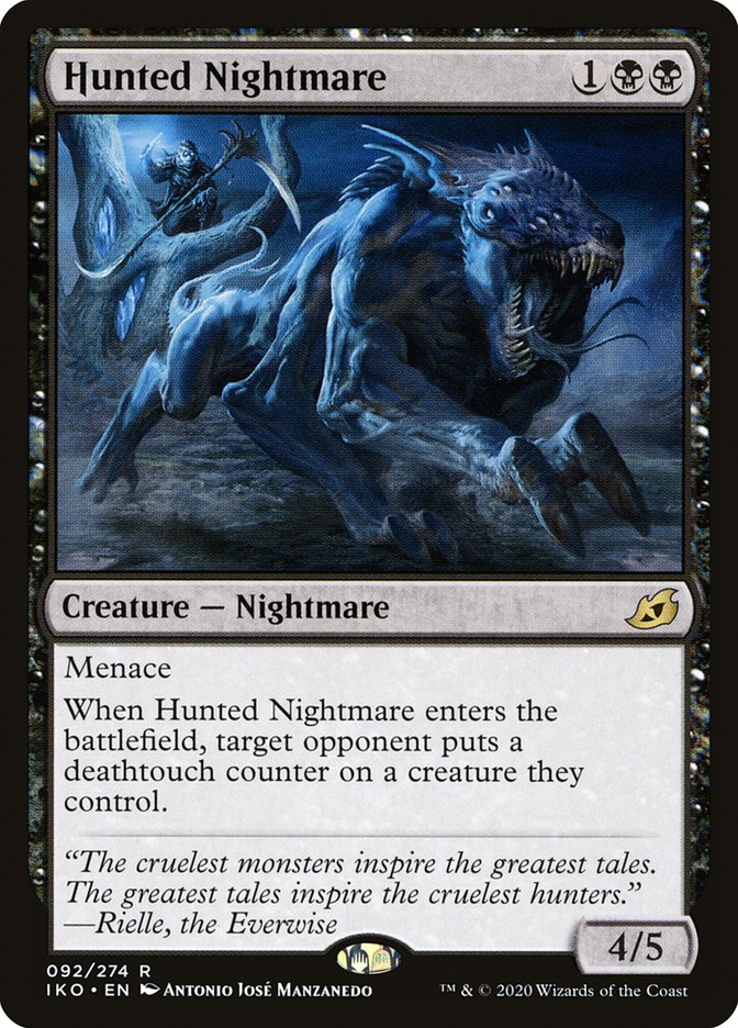 Hunted Nightmare [Ikoria: Lair of Behemoths] | Nerdhalla Games