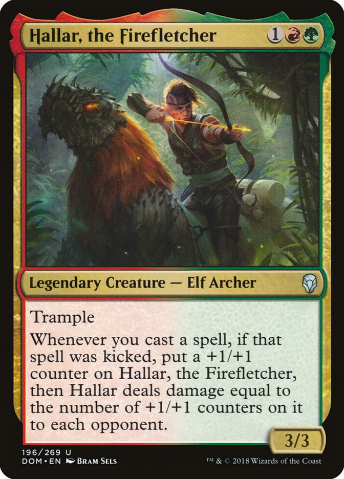 Hallar, the Firefletcher [Dominaria] | Nerdhalla Games