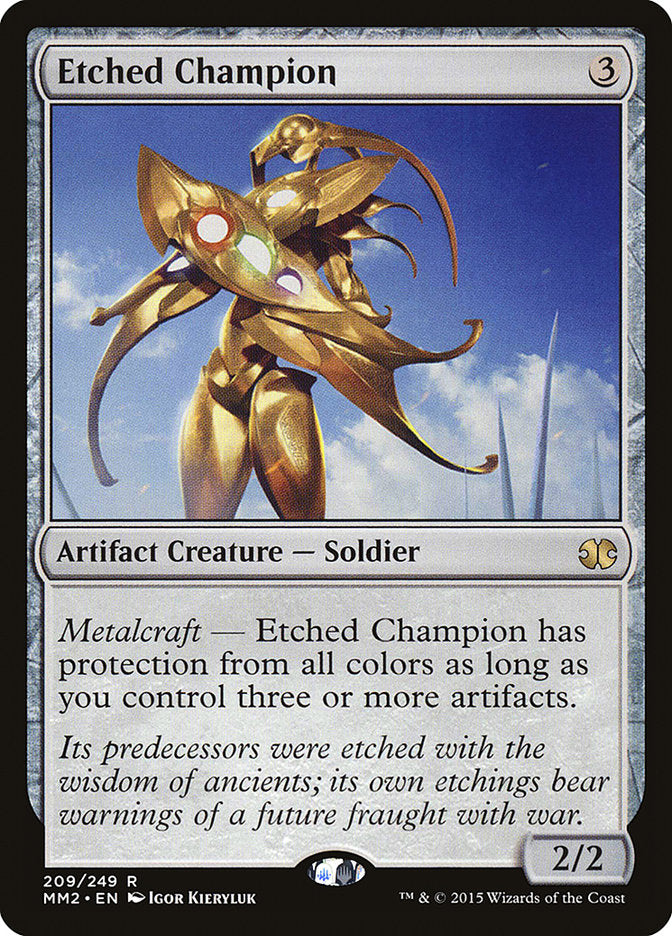 Etched Champion [Modern Masters 2015] | Nerdhalla Games