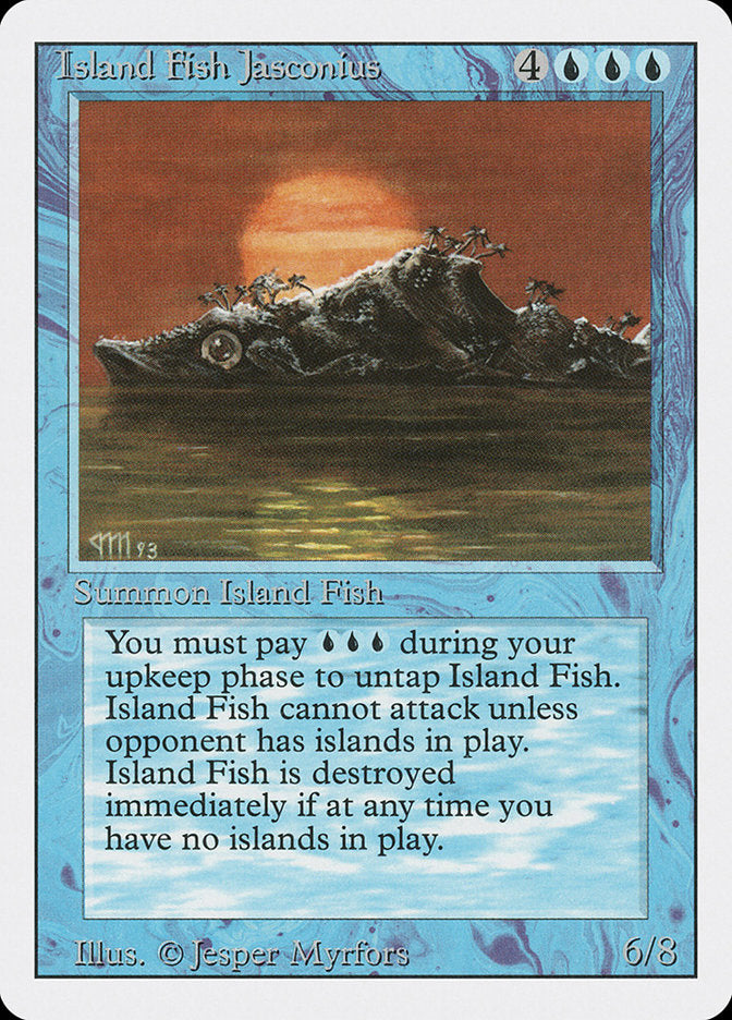 Island Fish Jasconius [Revised Edition] | Nerdhalla Games