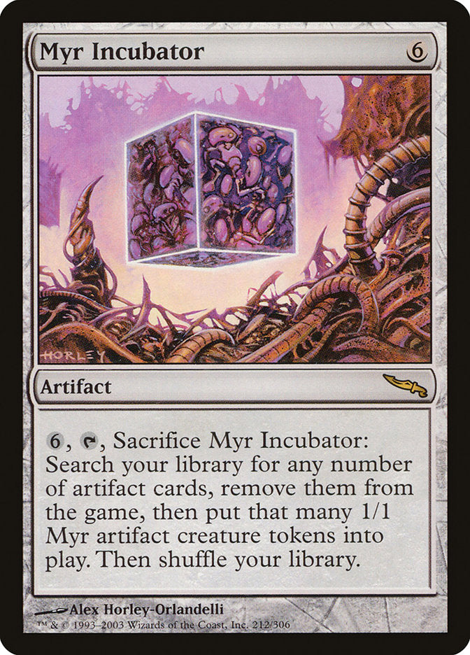 Myr Incubator [Mirrodin] | Nerdhalla Games