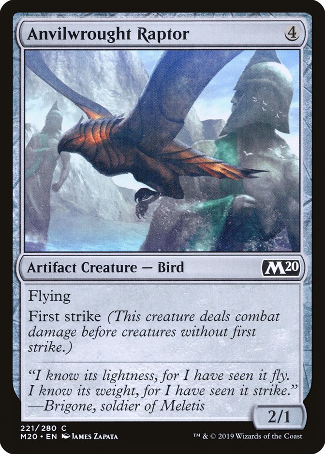 Anvilwrought Raptor [Core Set 2020] | Nerdhalla Games