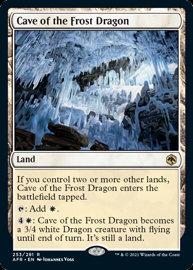 Cave of the Frost Dragon [Dungeons & Dragons: Adventures in the Forgotten Realms] | Nerdhalla Games