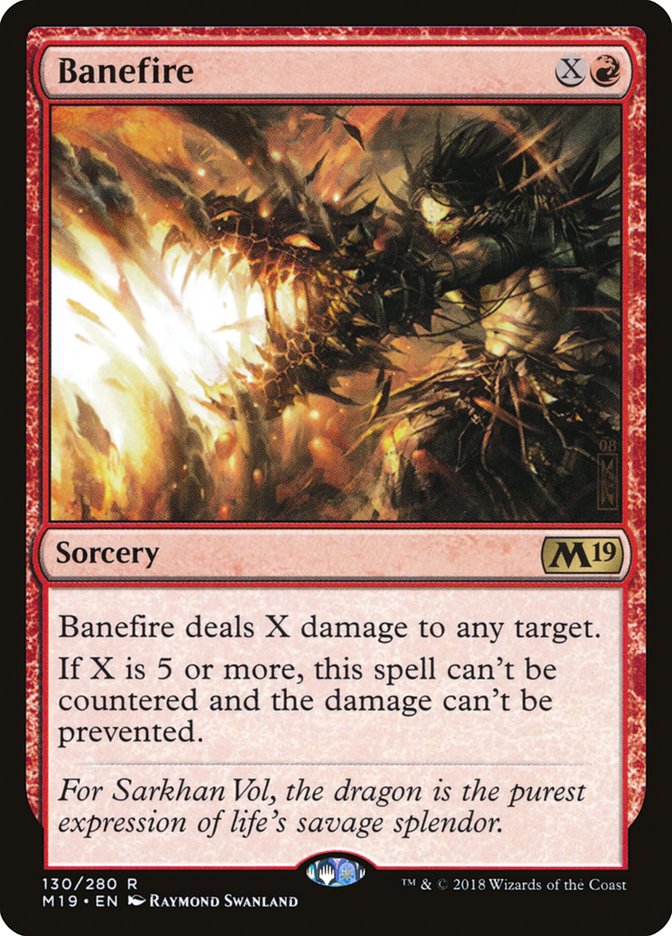 Banefire [Core Set 2019] | Nerdhalla Games