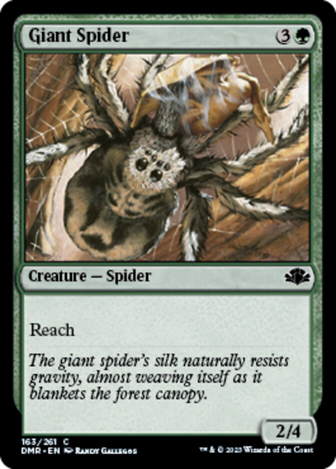 Giant Spider [Dominaria Remastered] | Nerdhalla Games