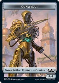 Construct // Goblin Wizard Double-sided Token [Core Set 2021 Tokens] | Nerdhalla Games