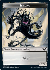 Inkling // Pest Token [Strixhaven: School of Mages Tokens] | Nerdhalla Games