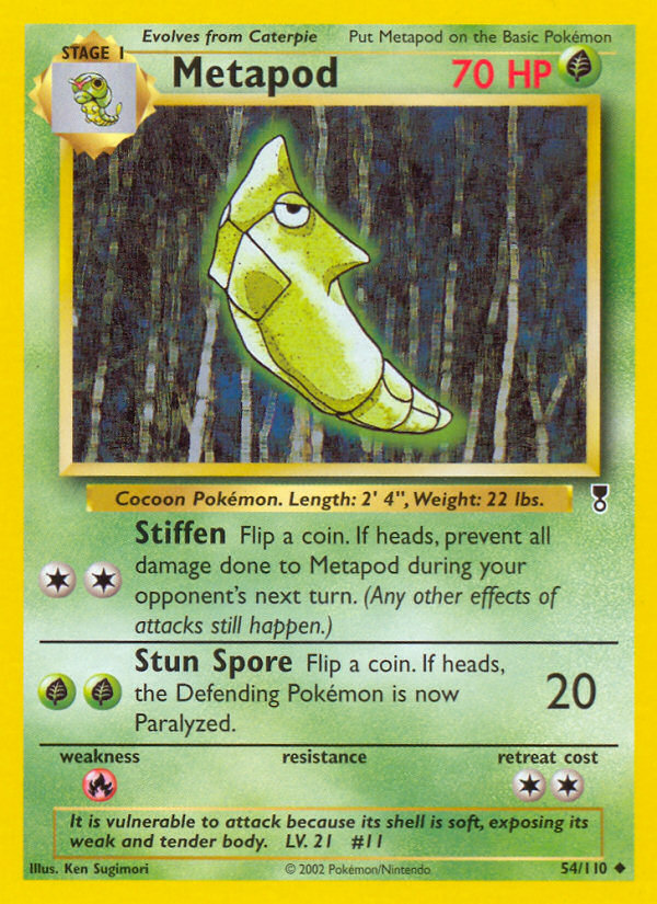 Metapod (54/110) [Legendary Collection] | Nerdhalla Games