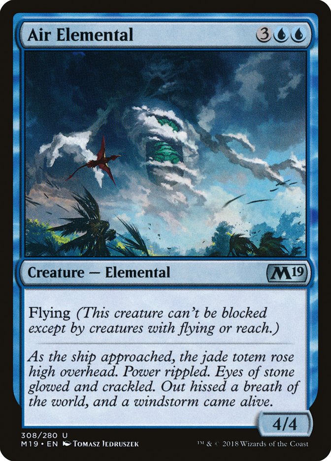 Air Elemental [Core Set 2019] | Nerdhalla Games