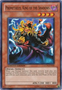 Prometheus, King of the Shadows [GLD4-EN020] Common | Nerdhalla Games