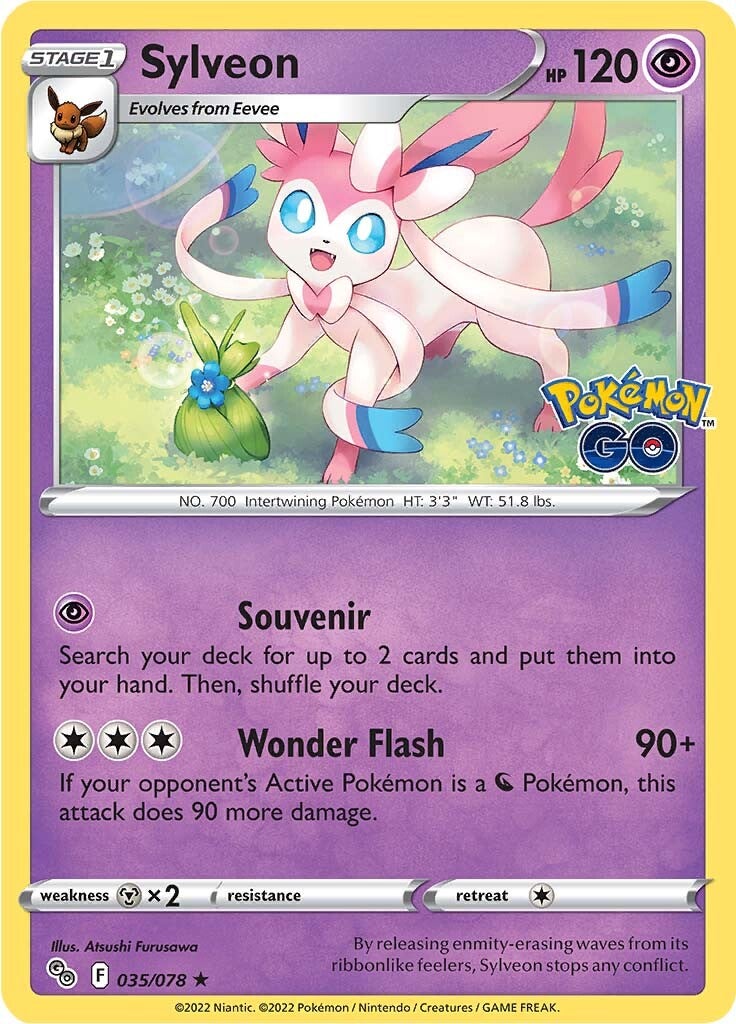 Sylveon (035/078) [Pokémon GO] | Nerdhalla Games