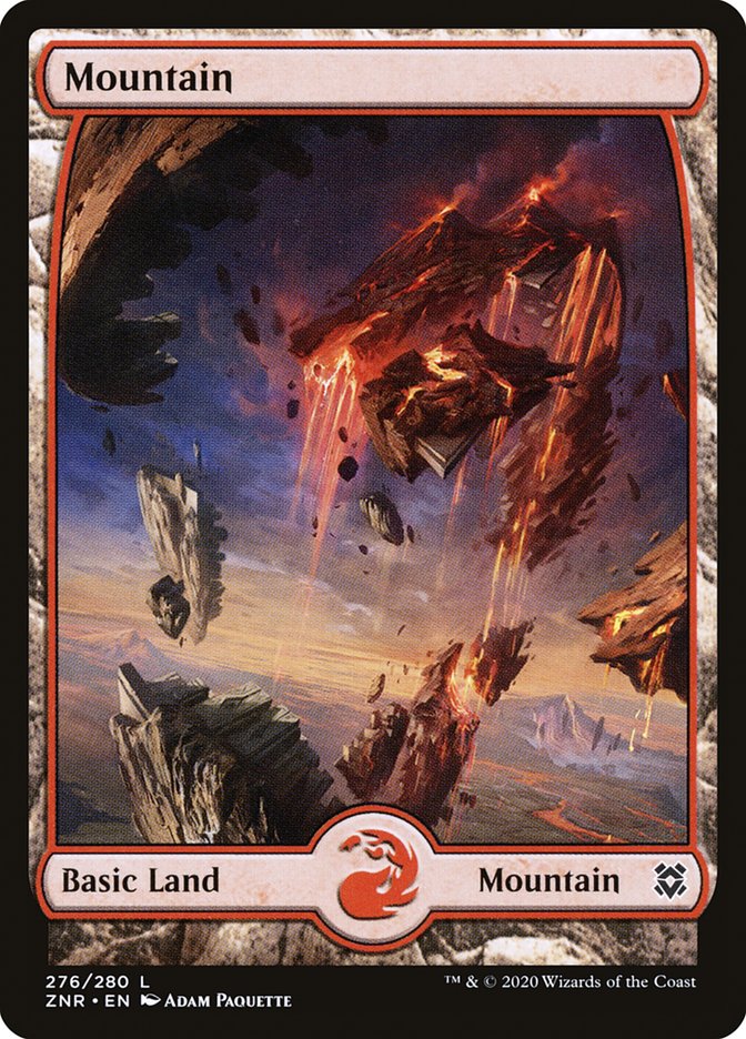 Mountain (276) [Zendikar Rising] | Nerdhalla Games