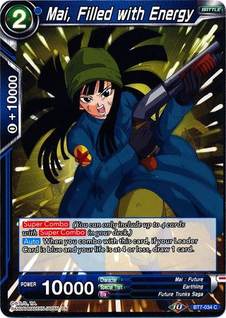 Mai, Filled with Energy [BT7-034] | Nerdhalla Games